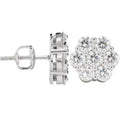 5MM Moissanite Stud Earrings (VVS – Everyday Shine)